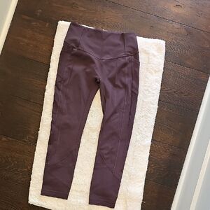 Lululemon Purple All The Right Places Leggings NWOT